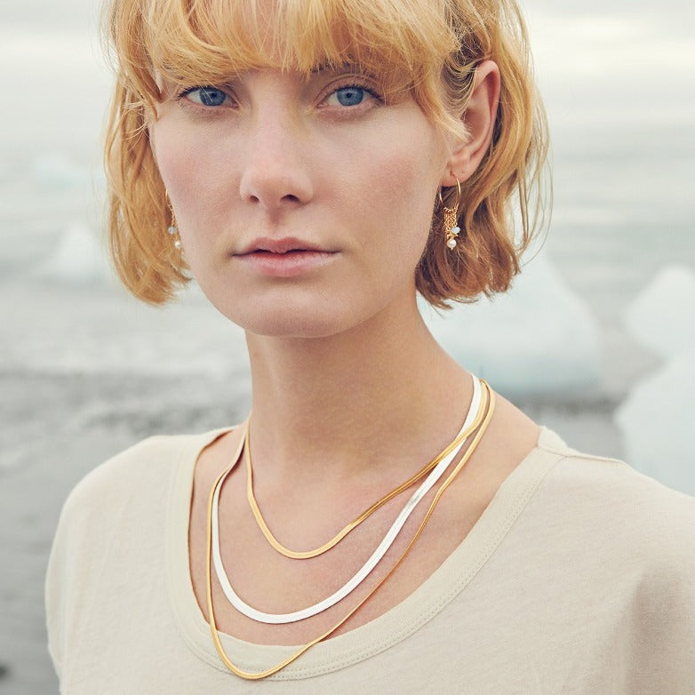 Pernille Corydon Thelma halskæde - Sølv - Bahne